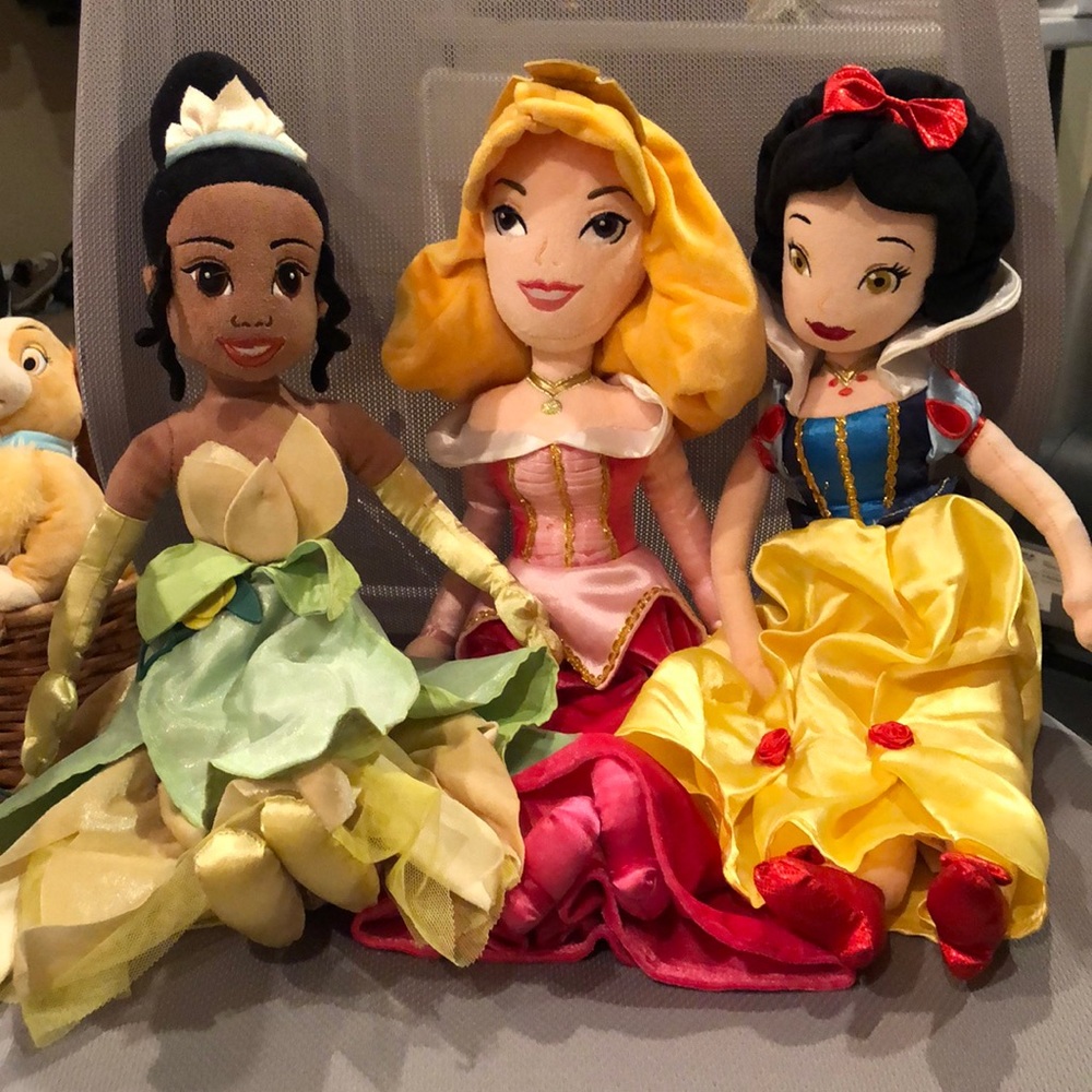 Snow White, Aurora, Tiana